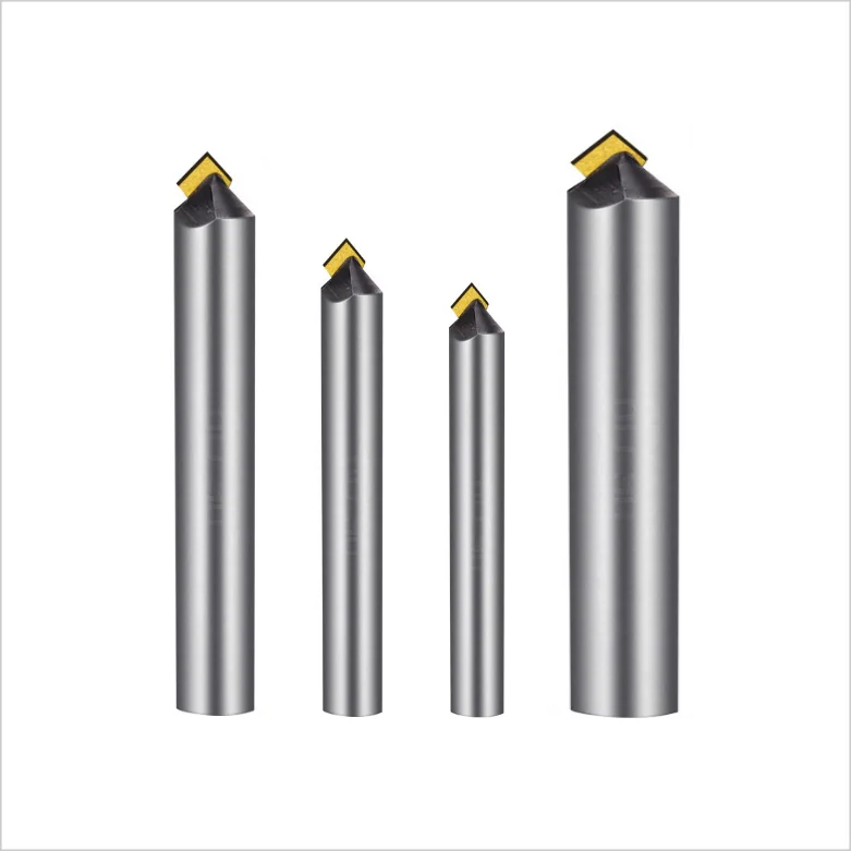 Custom MCD milling cutter Mono Diamond crystal chamfer groove boring Router bit engraving cutting tool machine aluminum copper