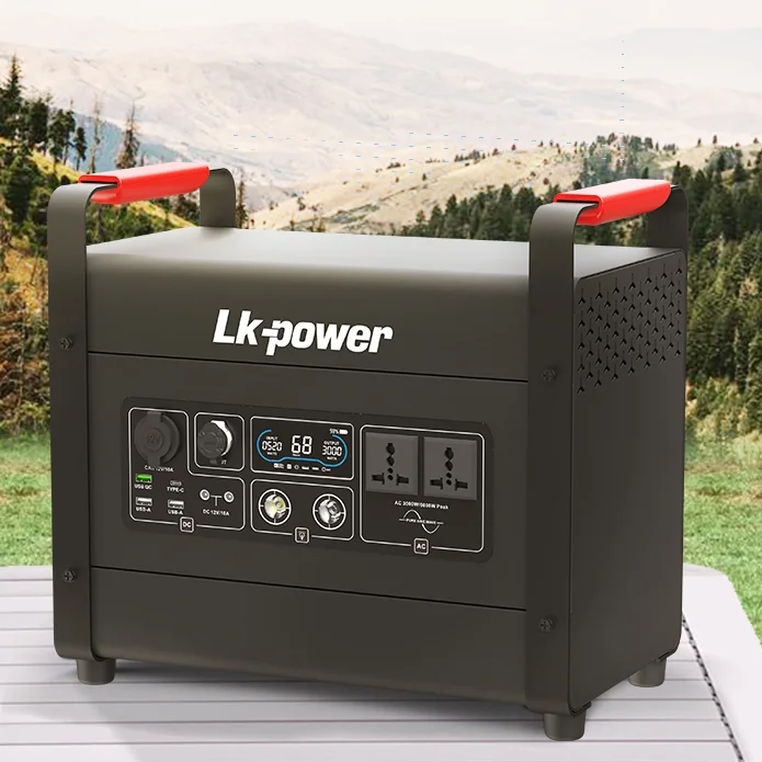 Hot Selling Lithium Battery 3000W 110V 220V High Capacity Portable Power Station