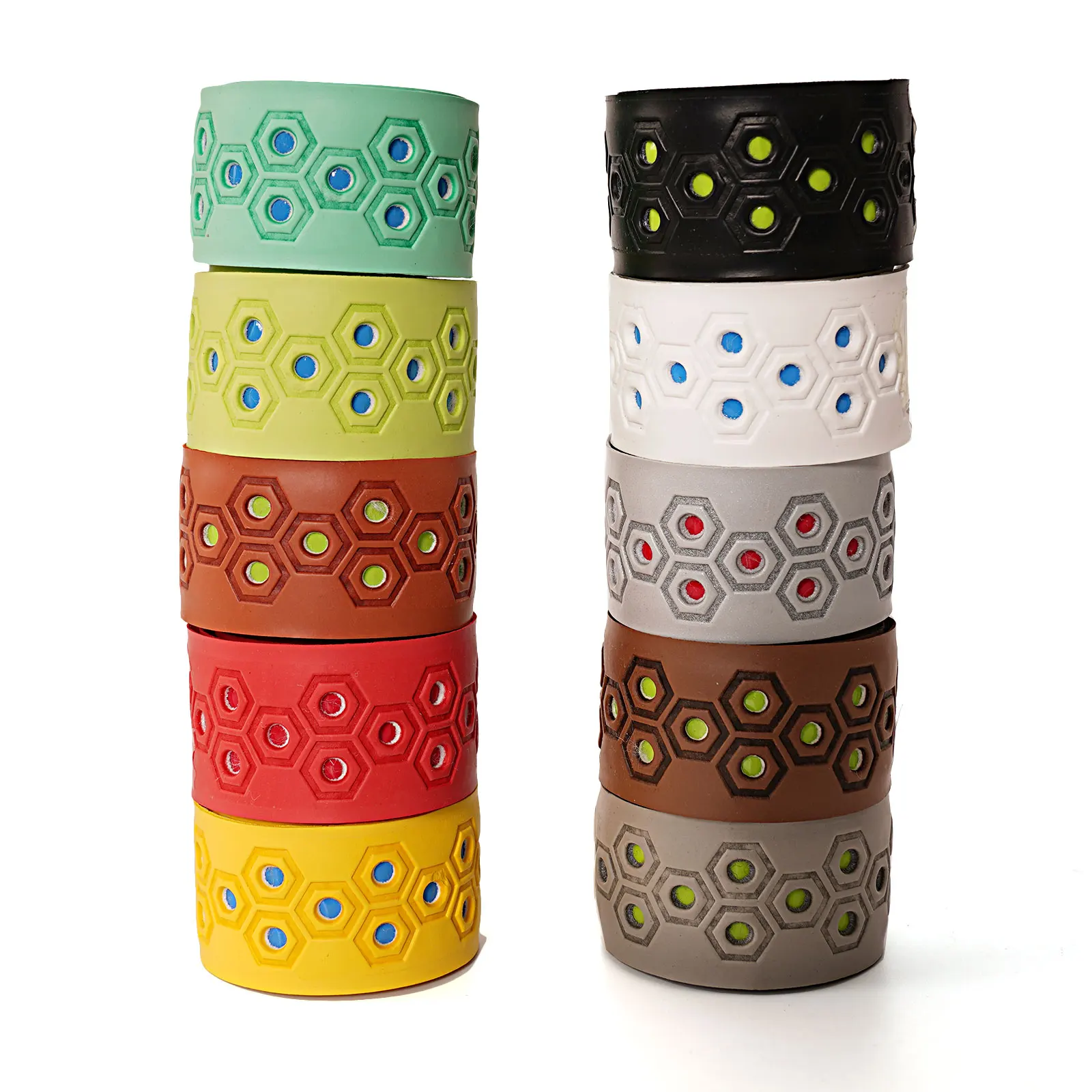 FRCETEE OEM  multiple Colors Tennis Badminton Racket Pickleball Paddle Sweatband Custom  Overgrip 750*25*1.5mm