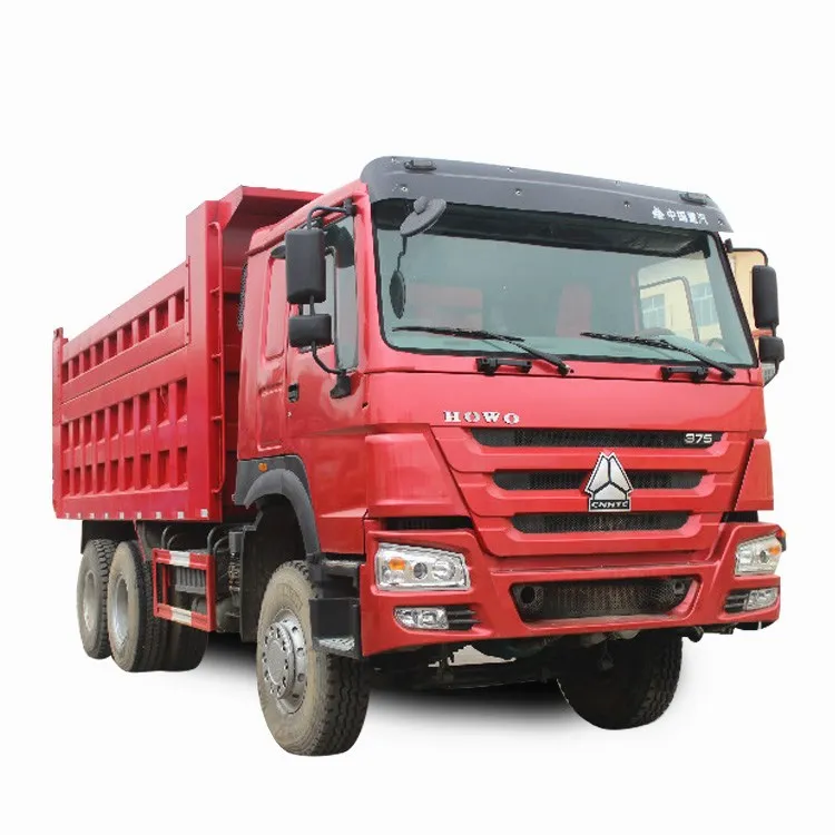 Factory Direct Sale Used Sinotruk Howo 6X4 10 wheelers Euro 2 /4 371hp Electric Truck Dump Truck Tipper Truck for sale
