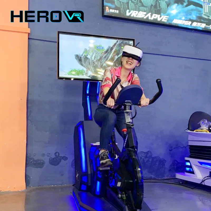 Геровр захватывающий опыт 9D vr динамичный Спорт Фитнес упражнения Супер гоночный велосипед тренажер симулятор