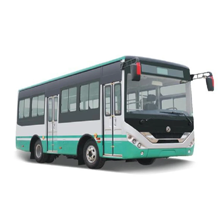 New 7260x2340x2850mm 8.4ton diesel euro 5 engine 5 speed manual gearbox 26 standard passenger seats 50 space city buses price