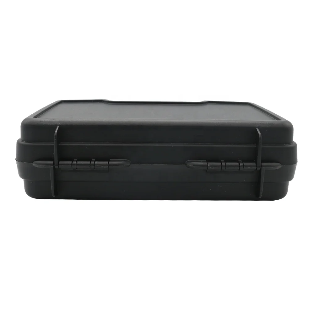 Small Custom Portable Premium Hard-shell Plastic Box with Flip Locks and Foam Inserts for Hairdressing Tools