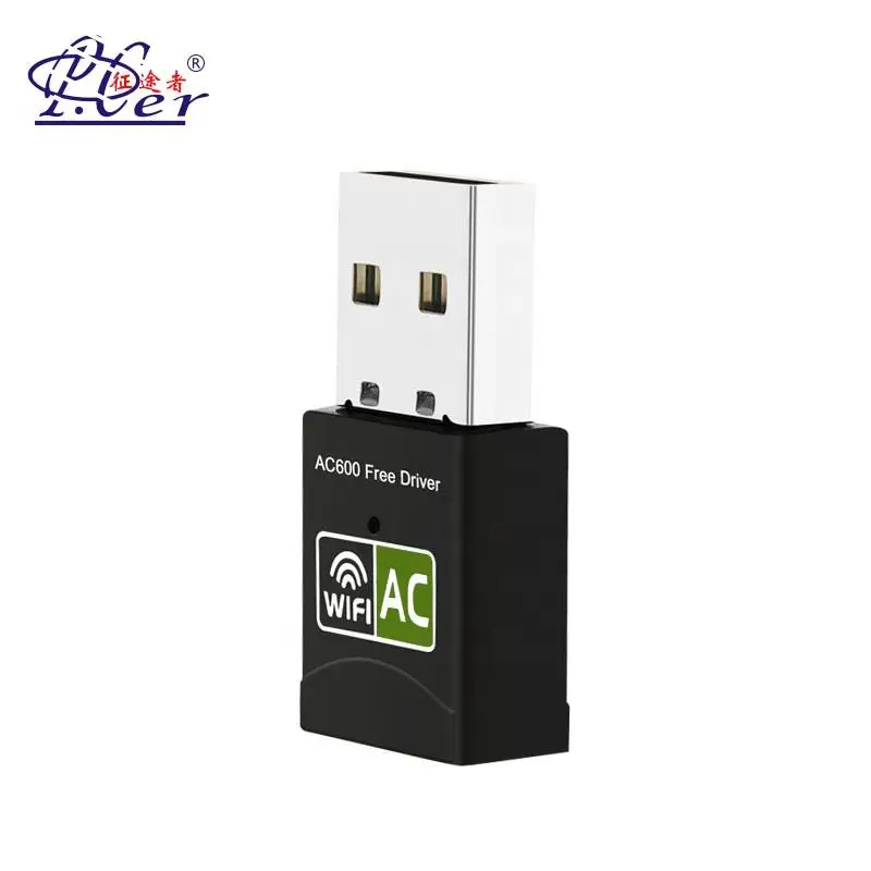 Original Factory Price Free Driver 600 Mbps WiFi Adapter Receiver Wireless USB Ac Dongle WiFi