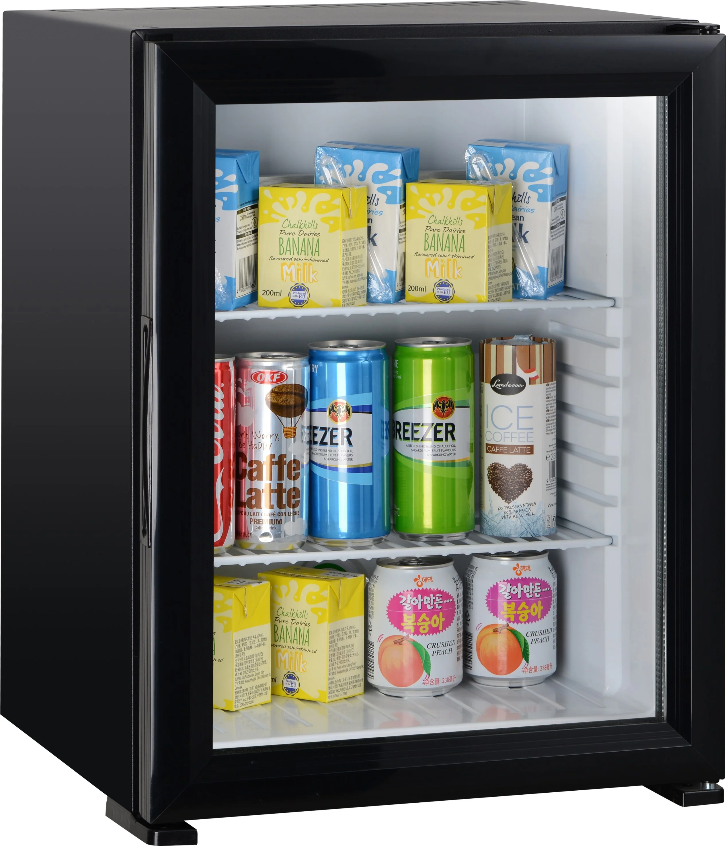 Latest Design Single Door Refrigerator With Large Capacity Hotel Bar Can Chiller