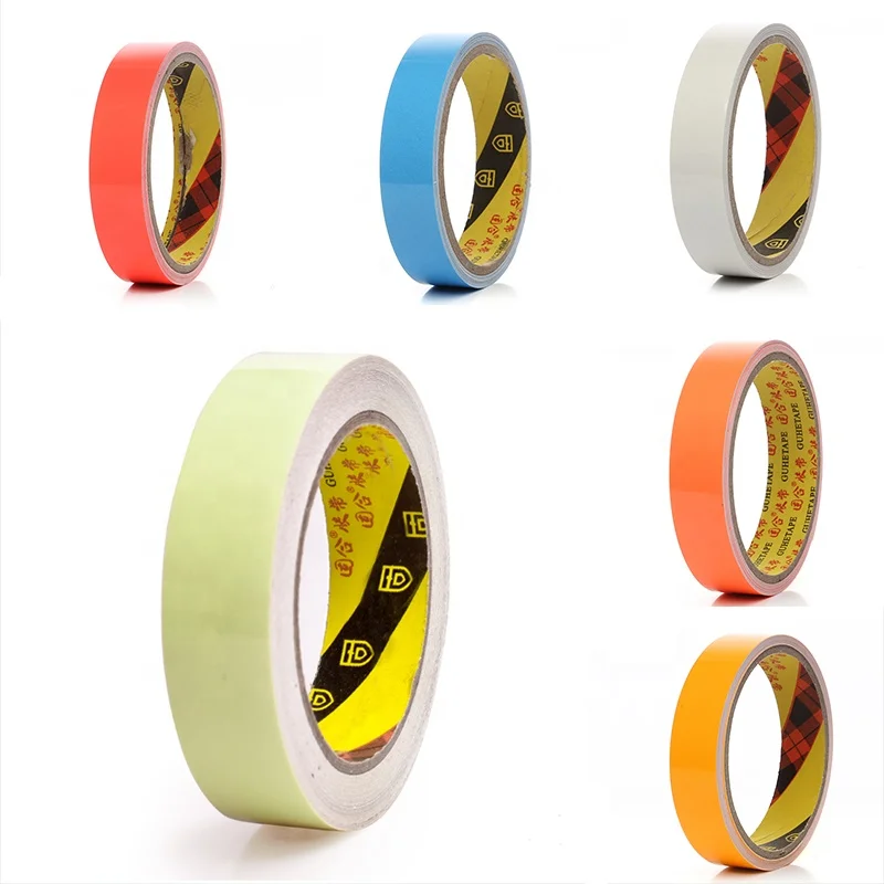 PET Glow in The Dark Tape - Luminescent Safety Egress Markers Stairs, Walls, Steps, Exit Sign Light Waterproof  