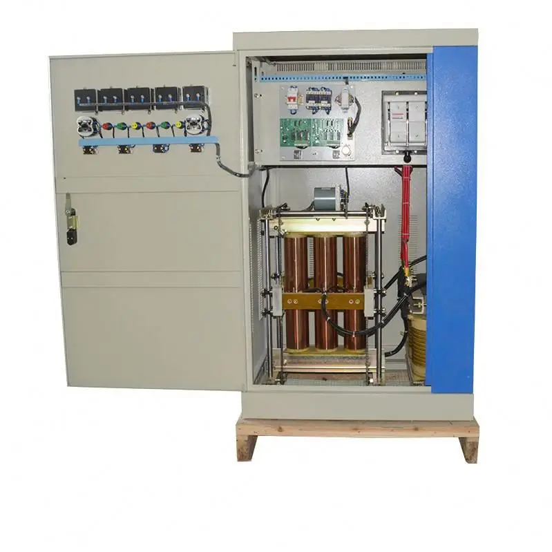 
SBW-150KVA Three-phase Automatic Compensation Type Power Stabilizer 150KVA High Power Regulator 