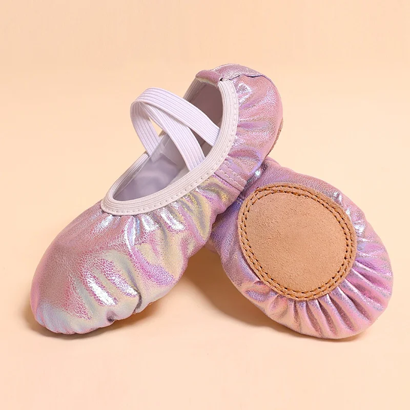factory price Kids Ballet dance soft sole leotards gymnastics Ballerina Shoes Line Dance Shoes Training dance shoe for girls
