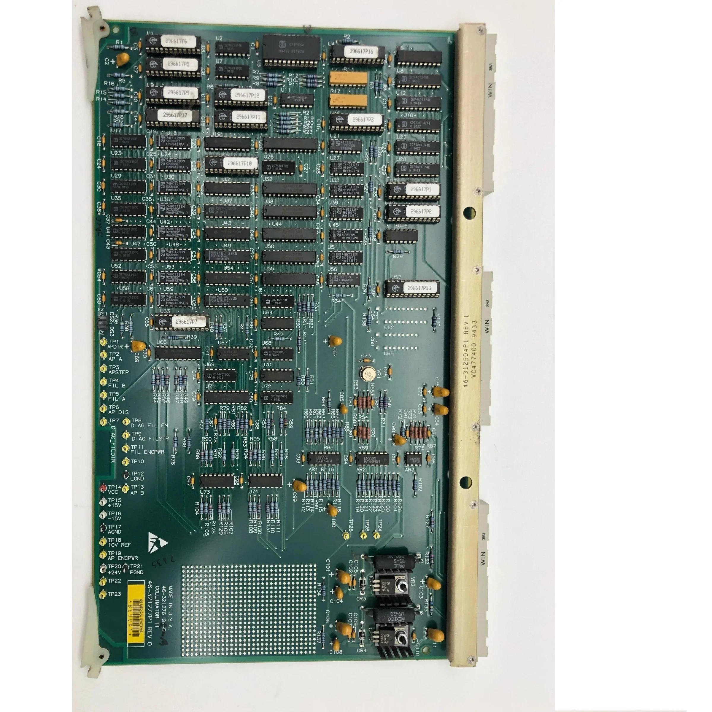 46-321277P1 46-321276 Collimator II Board for GE CT Scanner