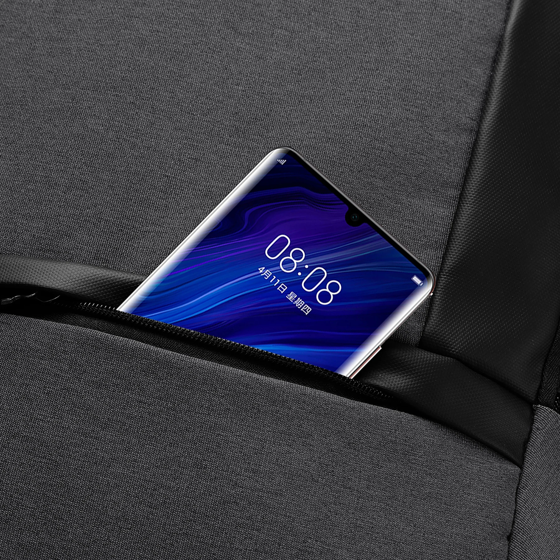 BUBM Custom Logo Oxford Rucksack Waterproof Travel Casual Laptop Bag Large Capacity Men Business Laptop Backpacks