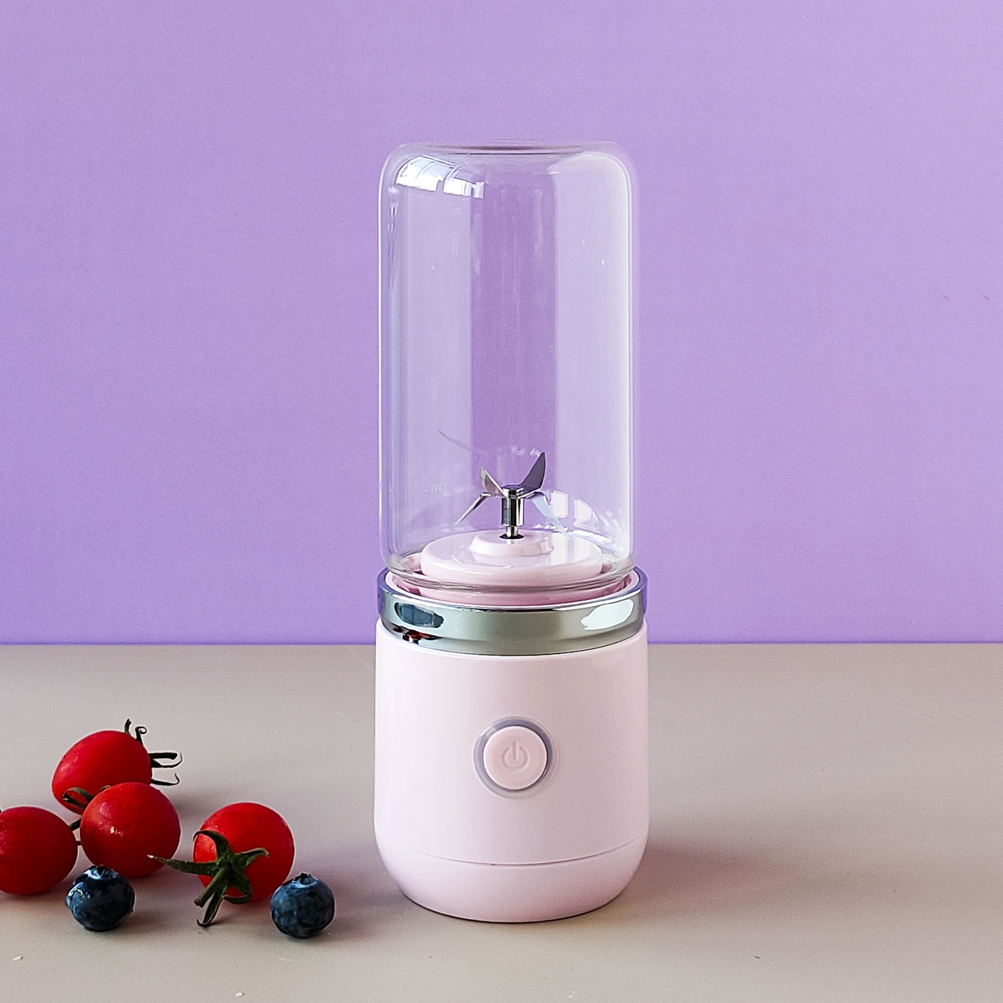 Factory Prices Multifunctional Fruit Wireless Mini Portable Electric Power Hand Blender Juicer Rechargeable Blender