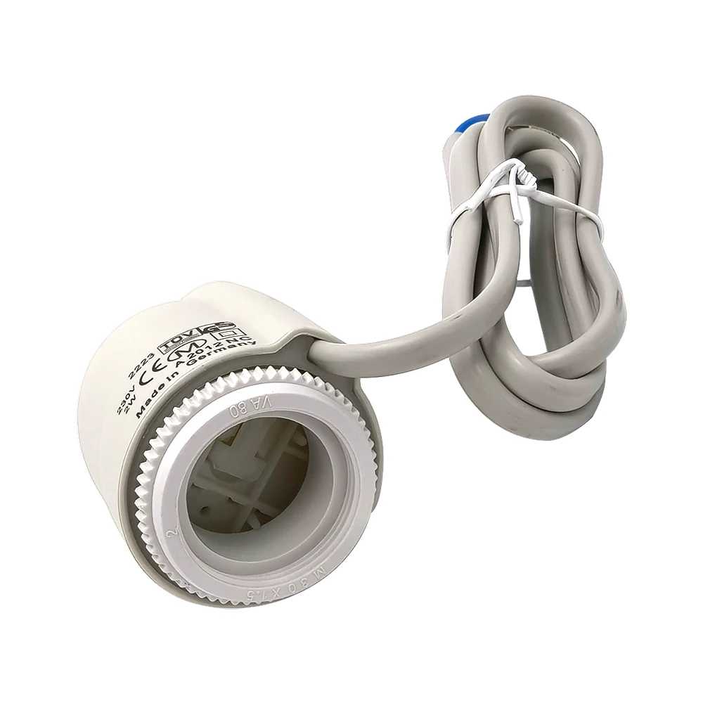 MINCO 220V NO NC electric thermal actuator valve head for thermostat manifold underfloor heating radiator normally opened closed