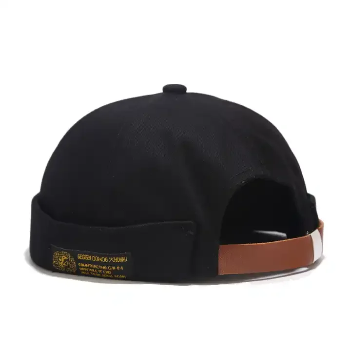 High Quality Custom Embroidery Logo Bucket Hat with custom Logo Melon Skin Baseball Hat