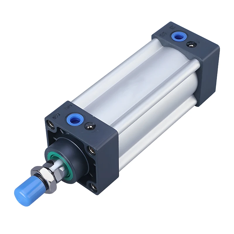SC series aluminium alloy standard cylinder 63*200 Stroke 8 Inch Screwed Piston Rod Dual Action Pneumatic Air Cylinder