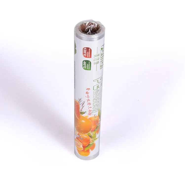 Food Packaging Film For Keeping Fresh Food Wrap Film Transparent Jumbo Roll Pvc Cling Film