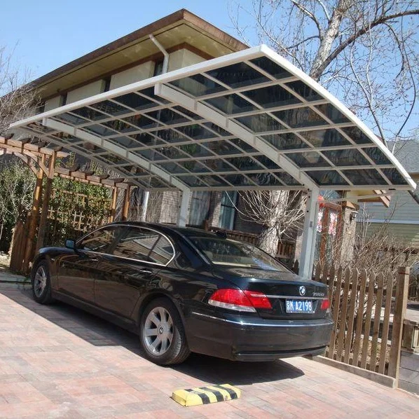 Garden used polycarbonate cover aluminum car tent for car wash