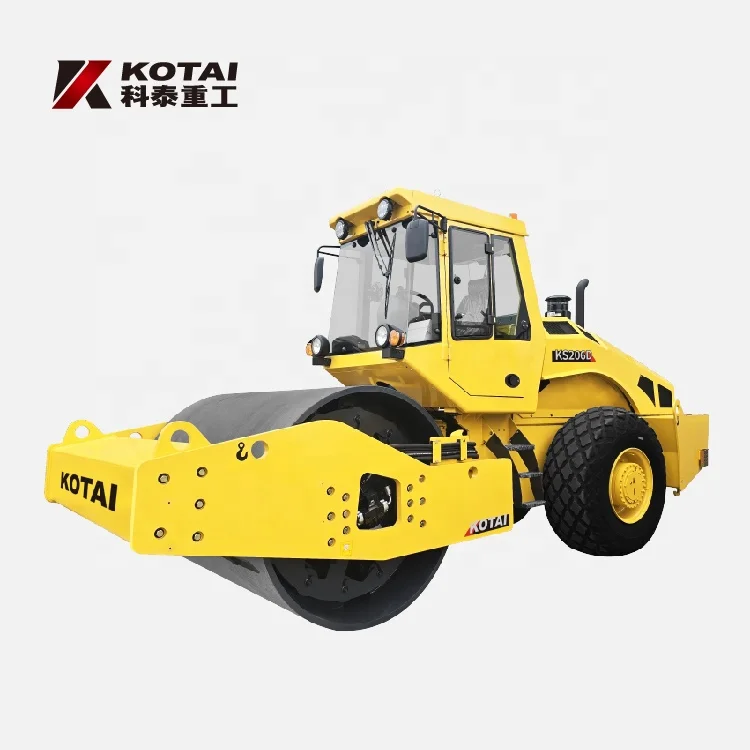 Лидер продаж высококачественный дорожный каток KS206D 20 тонн компактный однобарабанный мини-дорожный