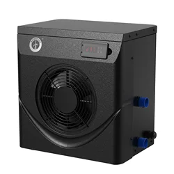 Мини-тепловой насос для бассейна 5 кВт, источник воздуха, водонагреватель с R32, хладагент, синий, черный, серый