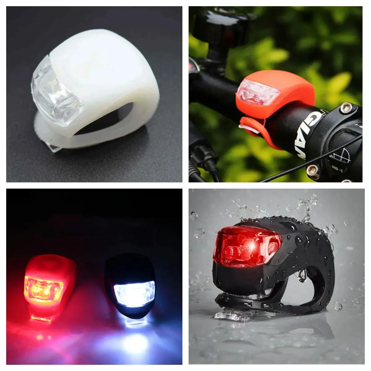 FOCUS Custom Logo Bicycle Light Outdoor Cycling Night Light Promotional  Gift Giveaway Gift Bike Accessory Night Bike Light