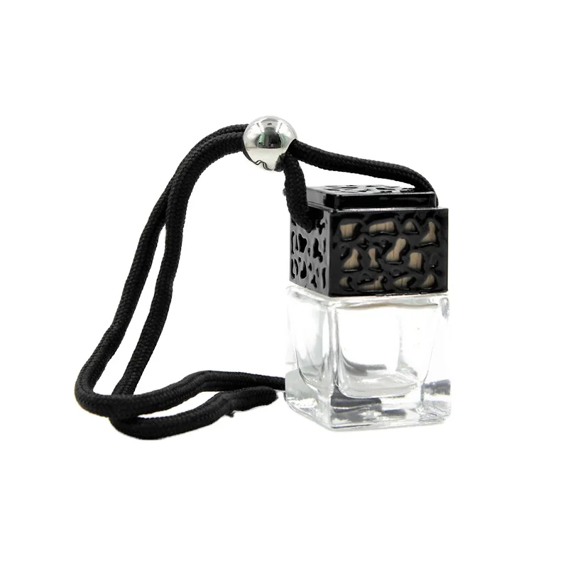 Wholesale frosted 5ml Car Perfume diffuser Car hanging glass Air Freshener Bottle manufacturer factory supplier