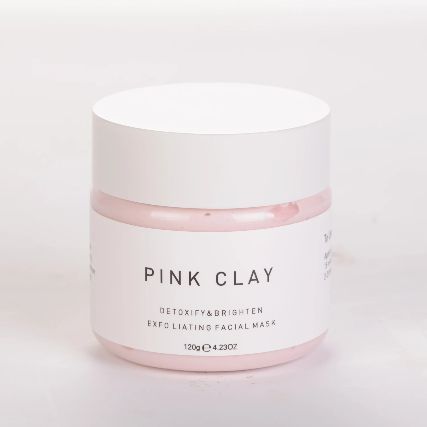 2021 hot selling skincare organic gentle cleanse silky soft smooth skin australian pink clay kaolin face mask