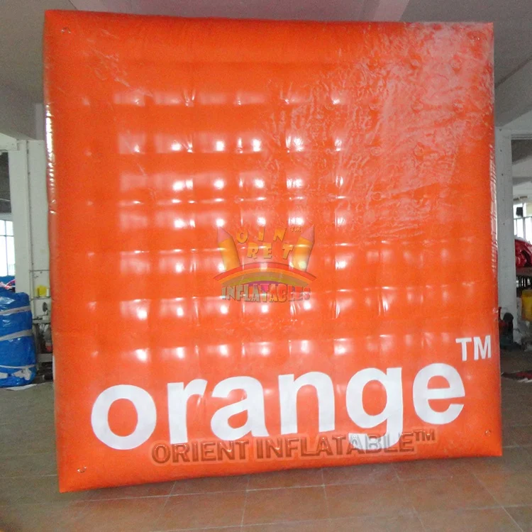 Orient Inflatables Custom Marketing Advertising Inflatable Square Display Board Air Sealed Business Show Cube