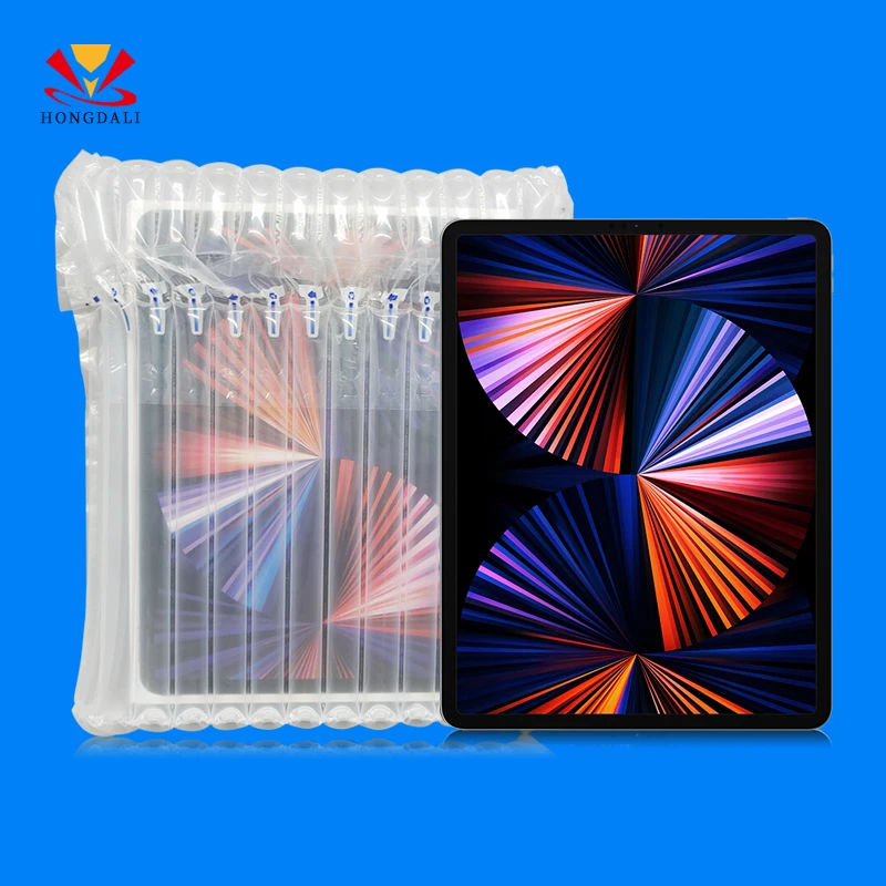 Hongdali High Quality Anti-damage Package Inflatable Wrap Pack Bubble Bag For Laptop Ipad Packaging Material inflatable air bags