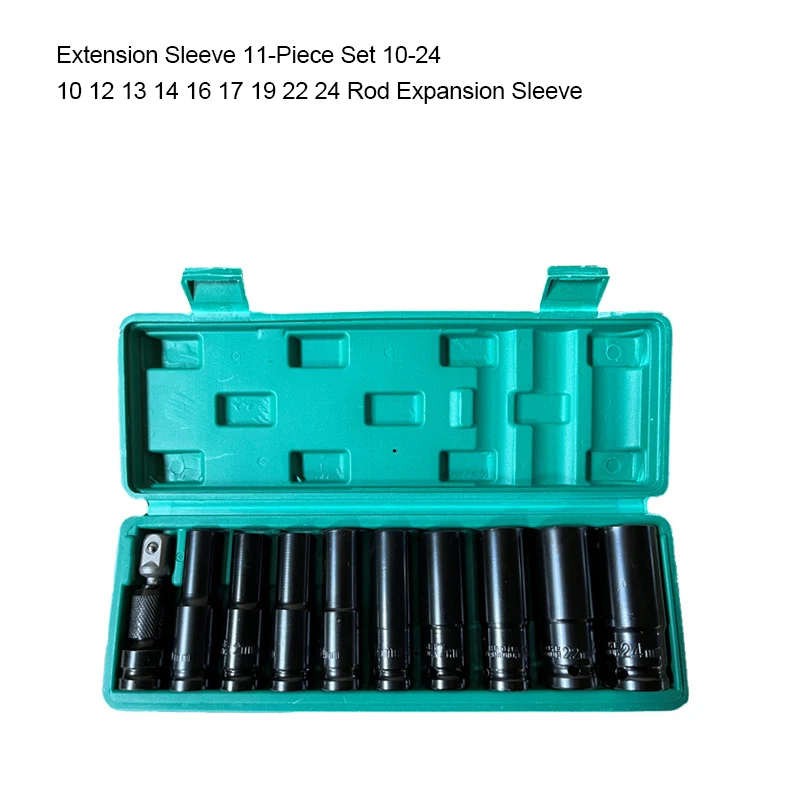 1/2 Drive 15PCS Socket Set with Custom Case Professional Kit Mechanics and Car Tool Sets