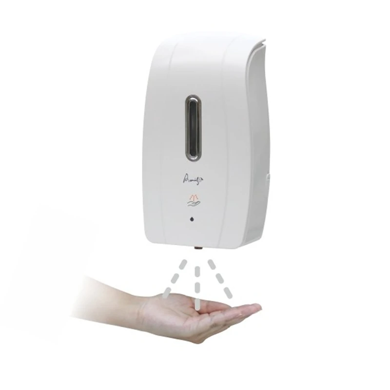 Wholesale 650ml Abs Plastic Wall Mount Hand Soap Spray Sensor Automatic Sanitizer Dispenser for Commercial Bathroom