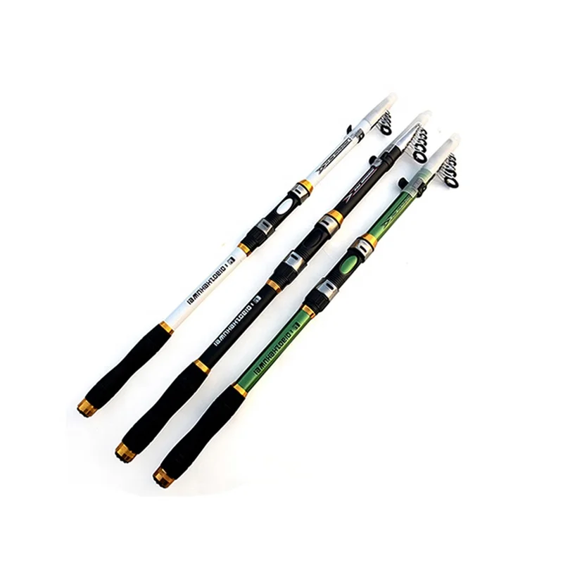 Рыболовная удочка из углеродного волокна, телескопическое спиннинговое удилище, ультралегкое удилище 3,6 м, 3 м, 2,7 м, 2,4 м, 2,1 м, мини