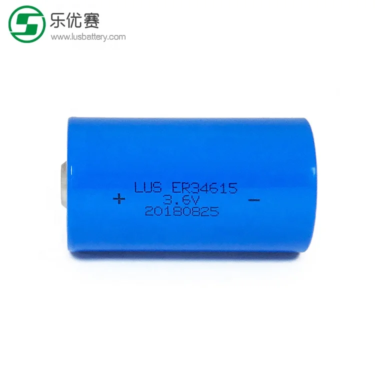 3V 12Ah CR34615 D size Lithium primary battery CR34615 Li-MnO2 Battery 3V D Size Lithium Li-MonO2 Non-rechargeable Battery