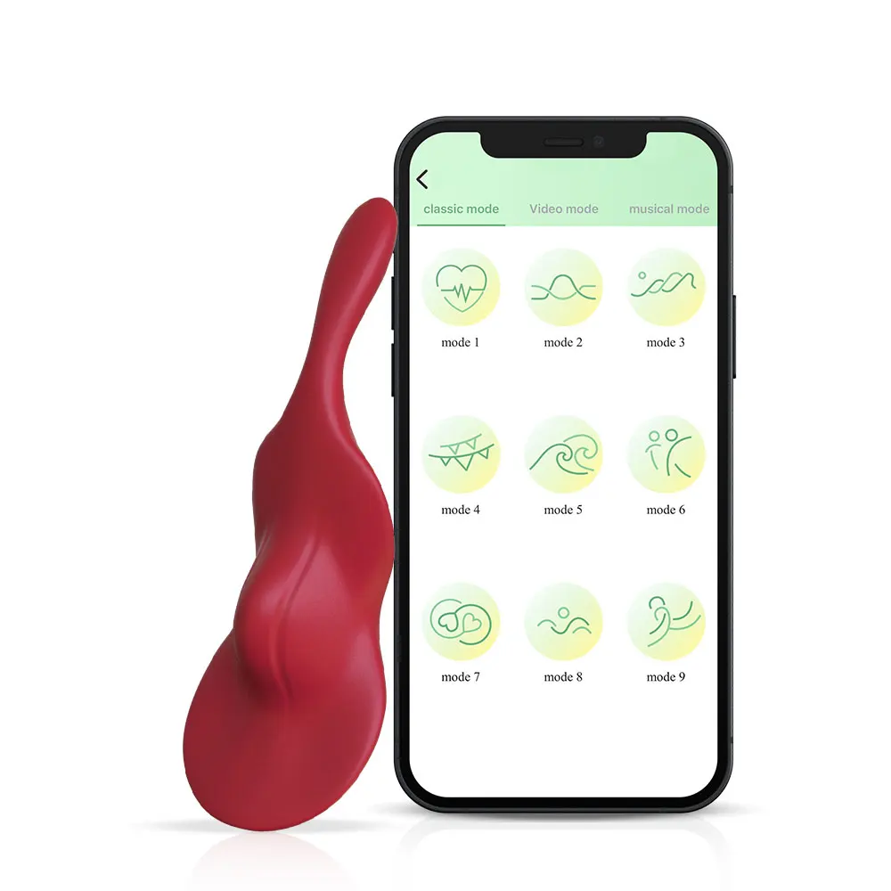Rechargeable Remote Control Wearable Egg Vibrator Sex Toys For Woman Bluetooth Wireless App Remote Control Vibrator