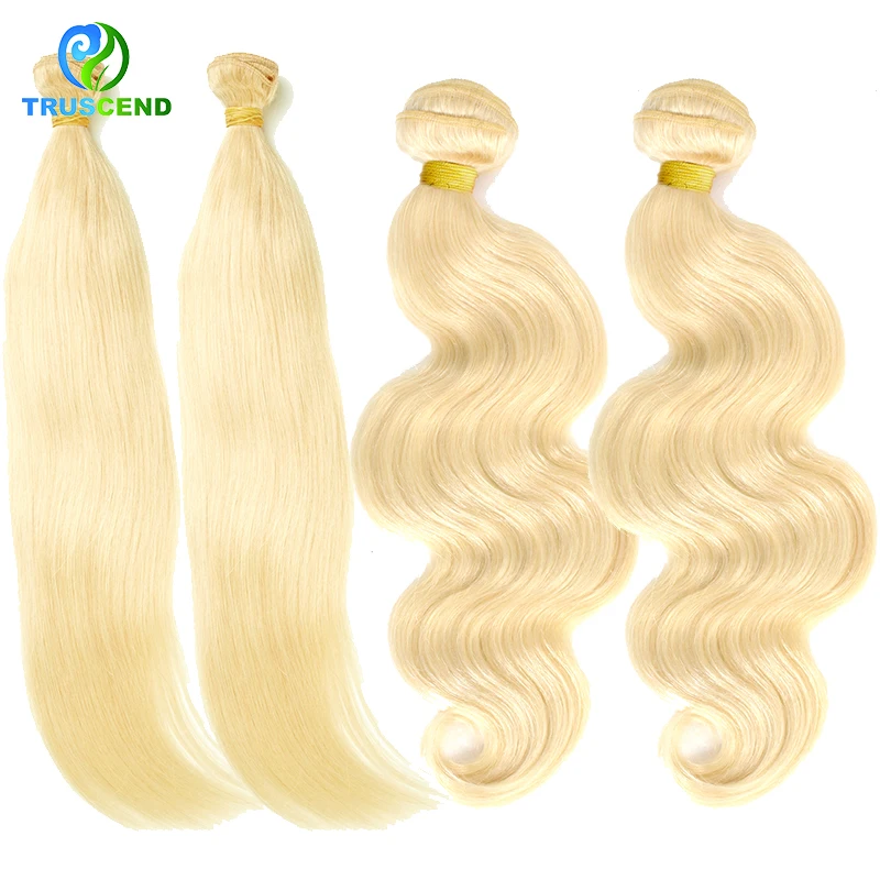 Оптовая продажа 613 блонд волосы парик поставщиков бразильские кутикулы выровнять необработанные девственные человеческие волосы пучок глубокого переплетения 30 дюймов бодиволновые пучки