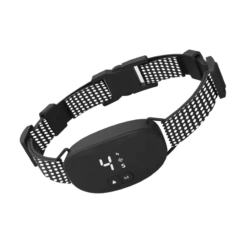 2023 New Arrival NON Shock Version 8 Levels Electric Training Vibrating Dog Collar Dog Bark Stopper  E Collar Dog Training