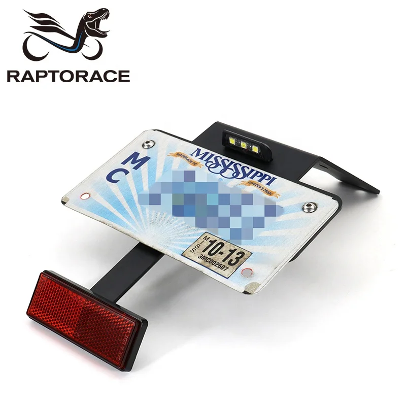 Raptorace fit for HONDA MONKEY 125 Maftermarket aluminum number license plate holder fender eliminator tail tidy