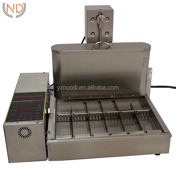 Automatic 6 Rows Donut Extruder Machine Krispy Kreme Making