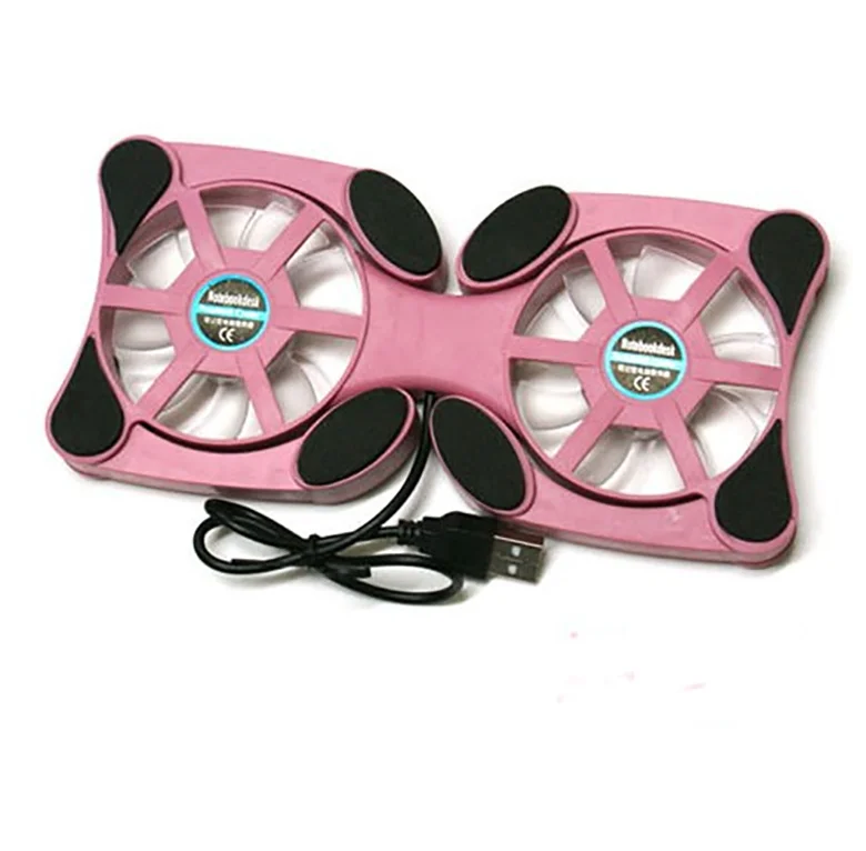 Hot sale Portable folding radiator notebook computer Laptop Cooling Pad Radiator Fan