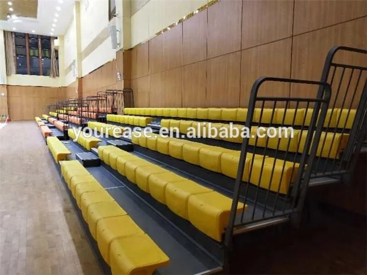 practical Stadium seating indoor telescopic basketball grandstand