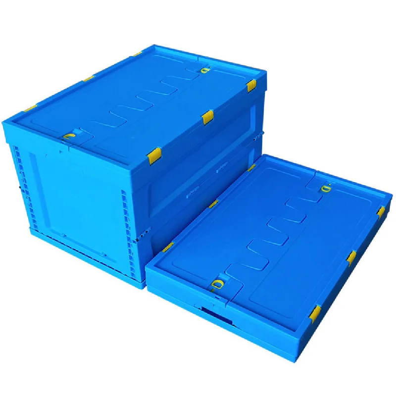 Ящики для хранения упаковки поддонов деревянный вид пластиковые складные деревянные штабелируемые ручные сетки фруктов овощей ПП