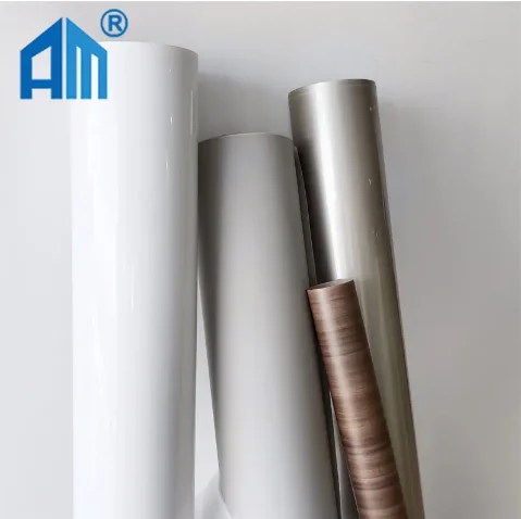 Aluminum foil Metalized Film Decorative Door Membrane Laminate Sheets for MDF Cabinets