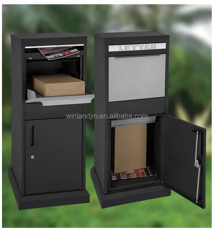 Large Capacity Parcel Box Outdoor Parcel Drop Box Parcel Delivery Box