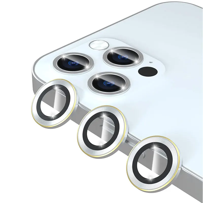 Lens Protectors HD Clear 9H Anti Scratch Aluminum Ally Camera Lens Protective Film for iPhone 12/12 pro/12 mini/12 promax