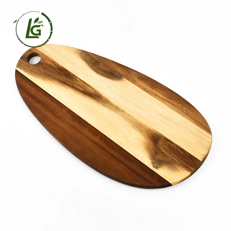 Legend New Product Customizable cutting boards bulk wooden non slip chacuterie steak breakfast double sided wood chopping blocks
