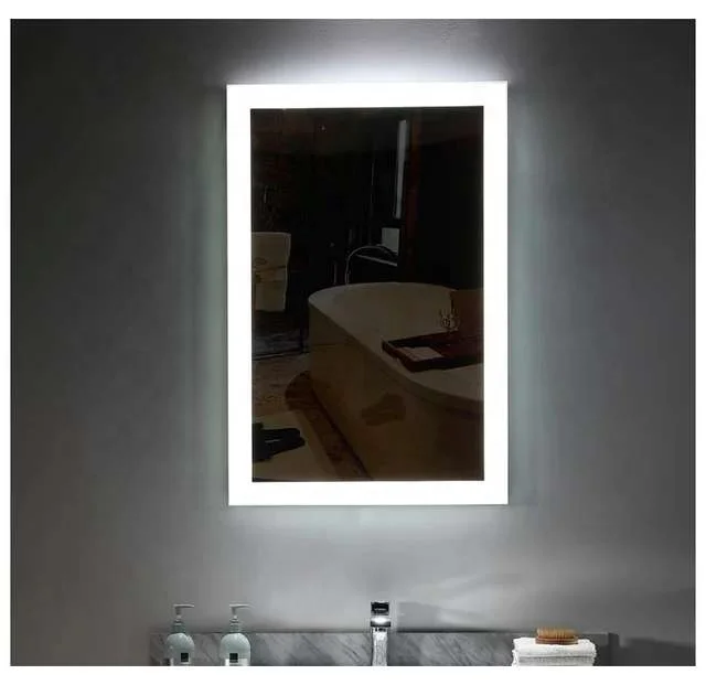 Wall full mirror hotel bathroom led full length mirror with light Touch Screen Backlit Smart Led Bathroom Mirror Light