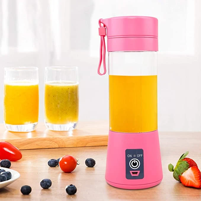 
Mixer Bottle A4 Personal Size Blender Shakes and Smoothies Mini Juice Cup Ice Mixer Blender Portable for Home Office Sports 