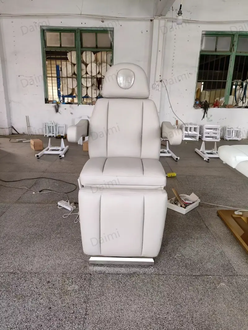 Luxury  medical clinic dental Spa facial bed Multifunctional Pedicure treatment  Electric Beauty Salon  Bed with plastic cover