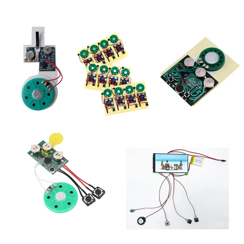 Hot Selling Music Audio IC Chip Recording Module Device Chip Recordable Sound Module for Greeting Cards