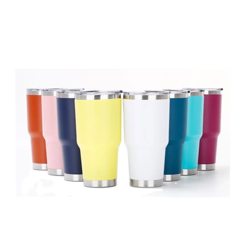 20oz 30oz  yetys Water Tumbler Stainless Steel Vacuum Gift Cups Insulated Double Wall Drinking Water Cups