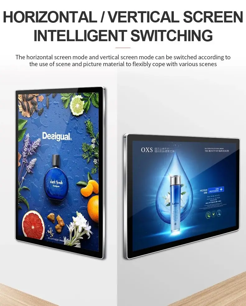 65  inch digital signage and displays LCD advertising screen Network WIFI android media Internet AD player