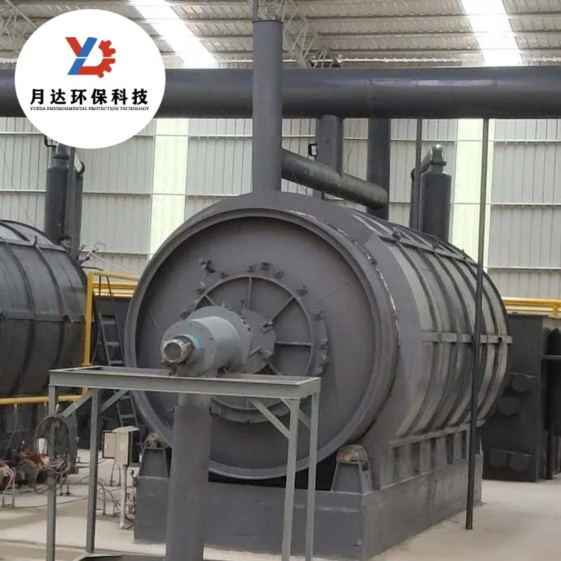 Full Automatic waste tyres pyrolysis plant with quick cooling system